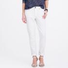 J.Crew Slim broken-in boyfriend jean in white