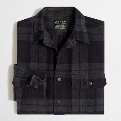 J.Crew Factory rugged twill workshirt