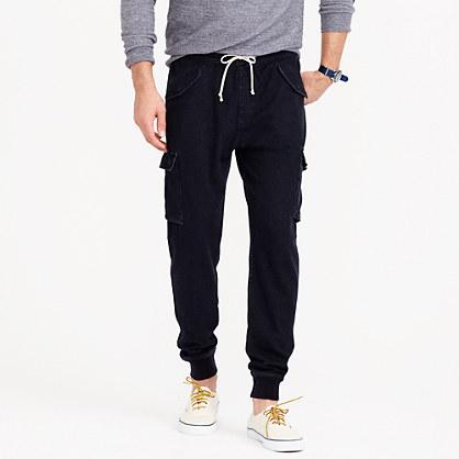 J.Crew Wallace & Barnes black indigo sweatpant