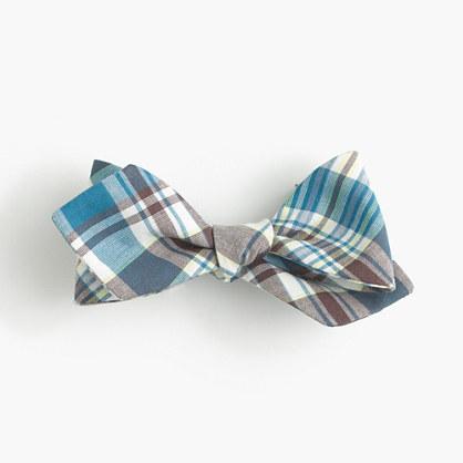J.Crew Madras bow tie