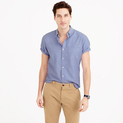 J.Crew Slim short-sleeve oxford shirt