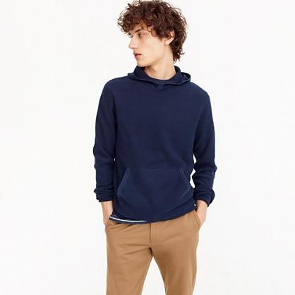 J.Crew Pigment-dyed cotton hoodie