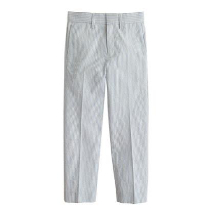 J.Crew Boys' Ludlow slim suit pant in seersucker