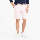 J.Crew 10.5 club short in oxford cloth in pink