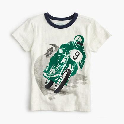 J.Crew Boys' motorcycle race T-shirt