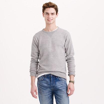 J.Crew Solid sweatshirt in graphite