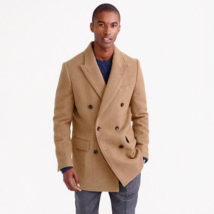 J.Crew English camel-hair peacoat