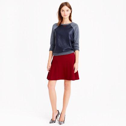 J.Crew Plaza skirt in crepe