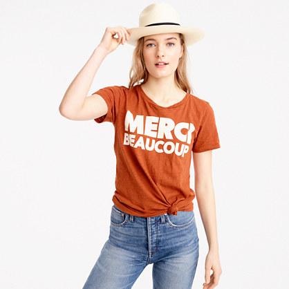 J.Crew Merci beaucoup T-shirt