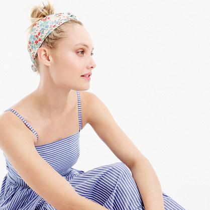 J.Crew Cotton headband in Liberty® Poppy & Daisy floral