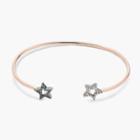J.Crew Rosa de la Cruz London&trade; 18k gold and diamond double star bracelet