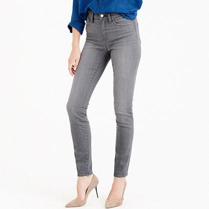 J.Crew Petite 9 lookout high-rise jean in grey