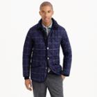 J.Crew Traditional Weatherwear&trade; waverly wool windowpane jacket