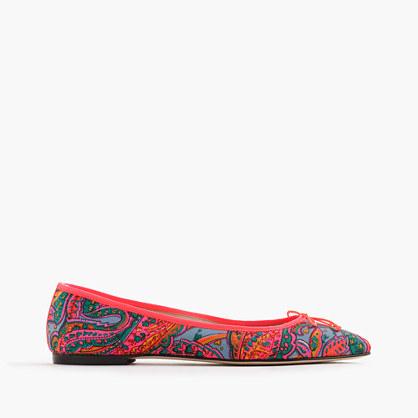 J.Crew Gemma flats in paisley