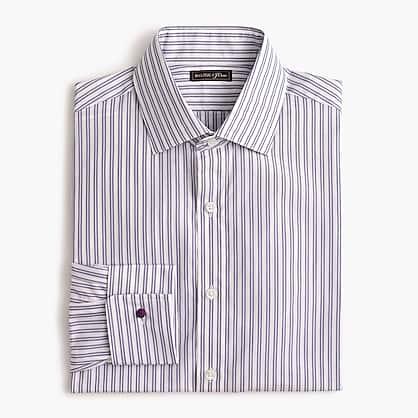 J.Crew Paul Feig™ for J.Crew Thomas Mason® Ludlow Slim-fit shirt in navy stripe