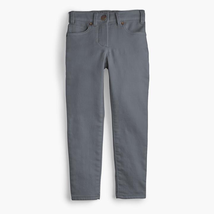 J.Crew Girls' garment-dyed runaround jeans