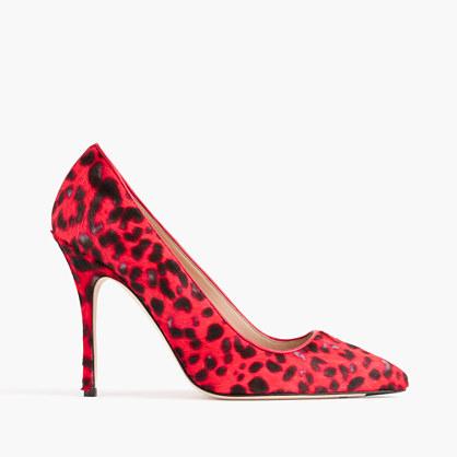 J.Crew Collection Roxie calf hair pumps