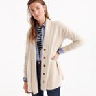 J.Crew Open front cardigan in everyday cashmere