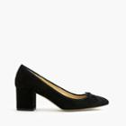 J.Crew Evie ballet heel in black suede
