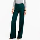 J.Crew Collection full-length pant in Italian wool serge