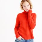 J.Crew Collection cashmere ribbed turtleneck