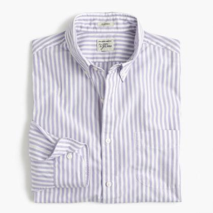 J.Crew Secret Wash shirt in lavender stripe