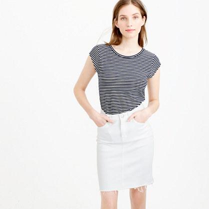 J.Crew Ballet cap-sleeve T-shirt in stripe
