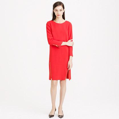 J.Crew Double-zip shift dress