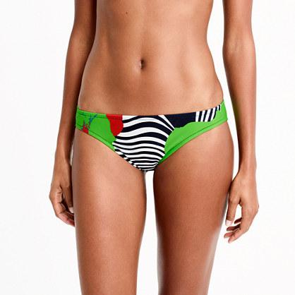 J.Crew Bikini bottom in Ratti® striped floral