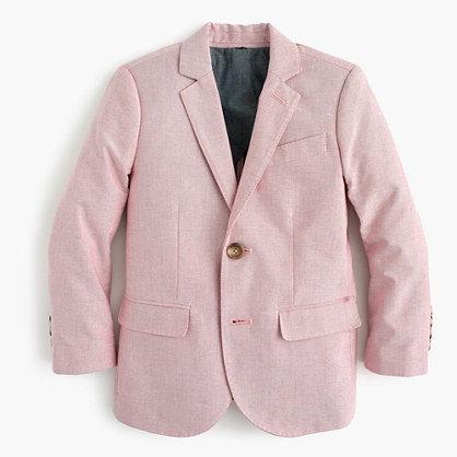 J.Crew Boys' Ludlow suit jacket in stretch oxford cloth