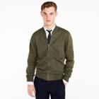 J.Crew Bomber jacket in piqu&eacute; fleece