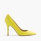 J.Crew Roxie smooth leather pumps