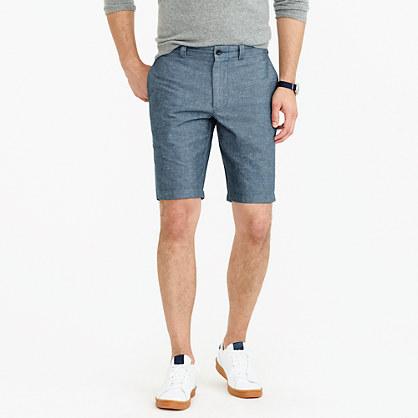 J.Crew 10.5 short in cotton-linen