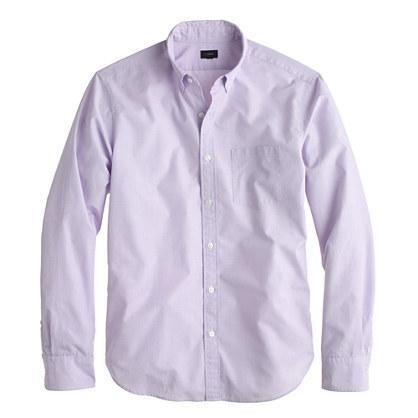 J.Crew Secret Wash shirt in end-on-end cotton