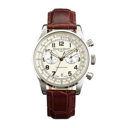 J.Crew Mougin & Piquard&trade; chronovintage watch