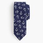J.Crew Drake's&reg; silk tie in anchor print