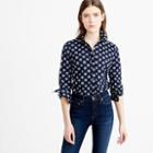 J.Crew Perfect shirt in scattered daisy