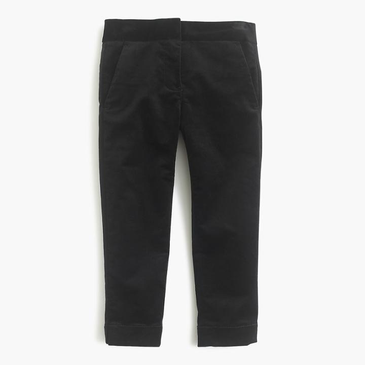 J.Crew Girls' velvet pant