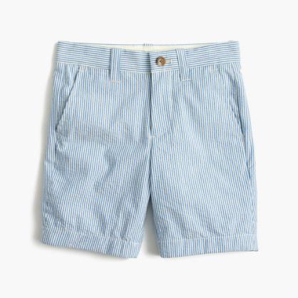 J.Crew Boys' Stanton short in seersucker