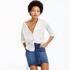 J.Crew Limited-edition perfect shirt in paint splatter
