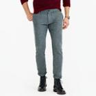 J.Crew Brushed cotton twill pant in 484 fit