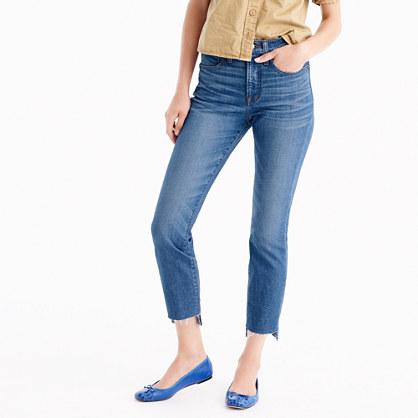 J.Crew Vintage crop jean in Morton wash with step-hem