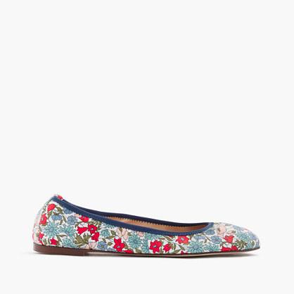 J.Crew Lea ballet flats in Liberty® poppy and daisy floral