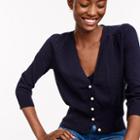 J.Crew Fitted cardigan sweater