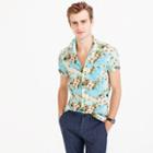 J.Crew Short-sleeve camp-collar shirt in floral print