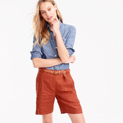 J.Crew Linen bermuda short