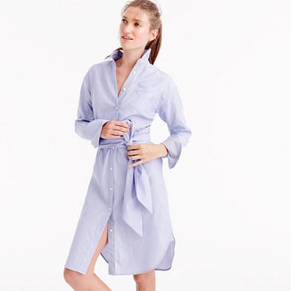 J.Crew J.Crew for NET-A-PORTER® shirtdress in Thomas Mason® cotton