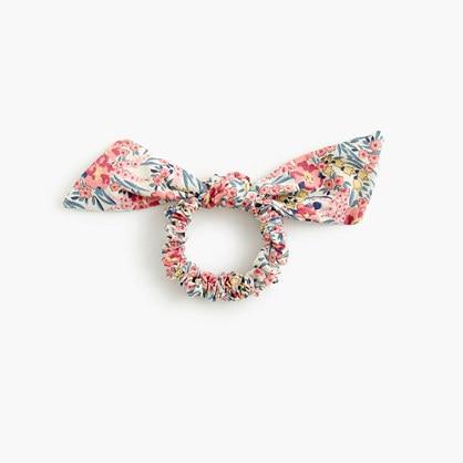 J.Crew Knotted hair tie in Liberty® swirling petals