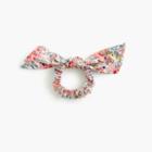 J.Crew Knotted hair tie in Liberty&reg; swirling petals