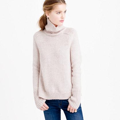 J.Crew Marled classic turtleneck sweater